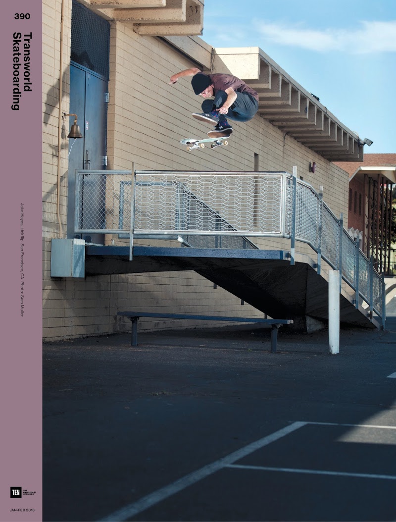 Transworld-SKATEboarding January 01, 2018 Issue Cover