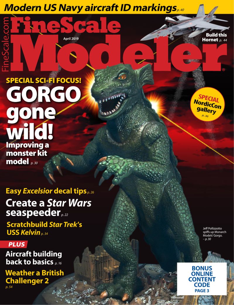 Finescale-Modeler April 01, 2019 Issue Cover