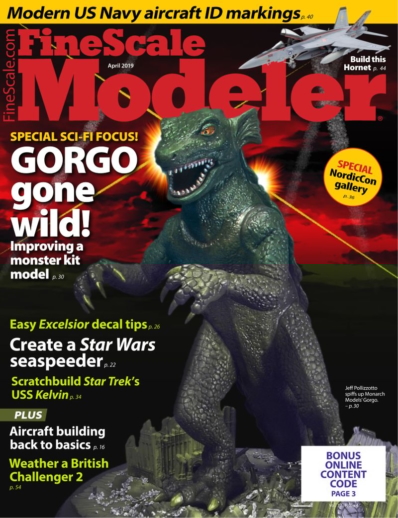 Finescale Modeler April 01, 2019 Issue Cover