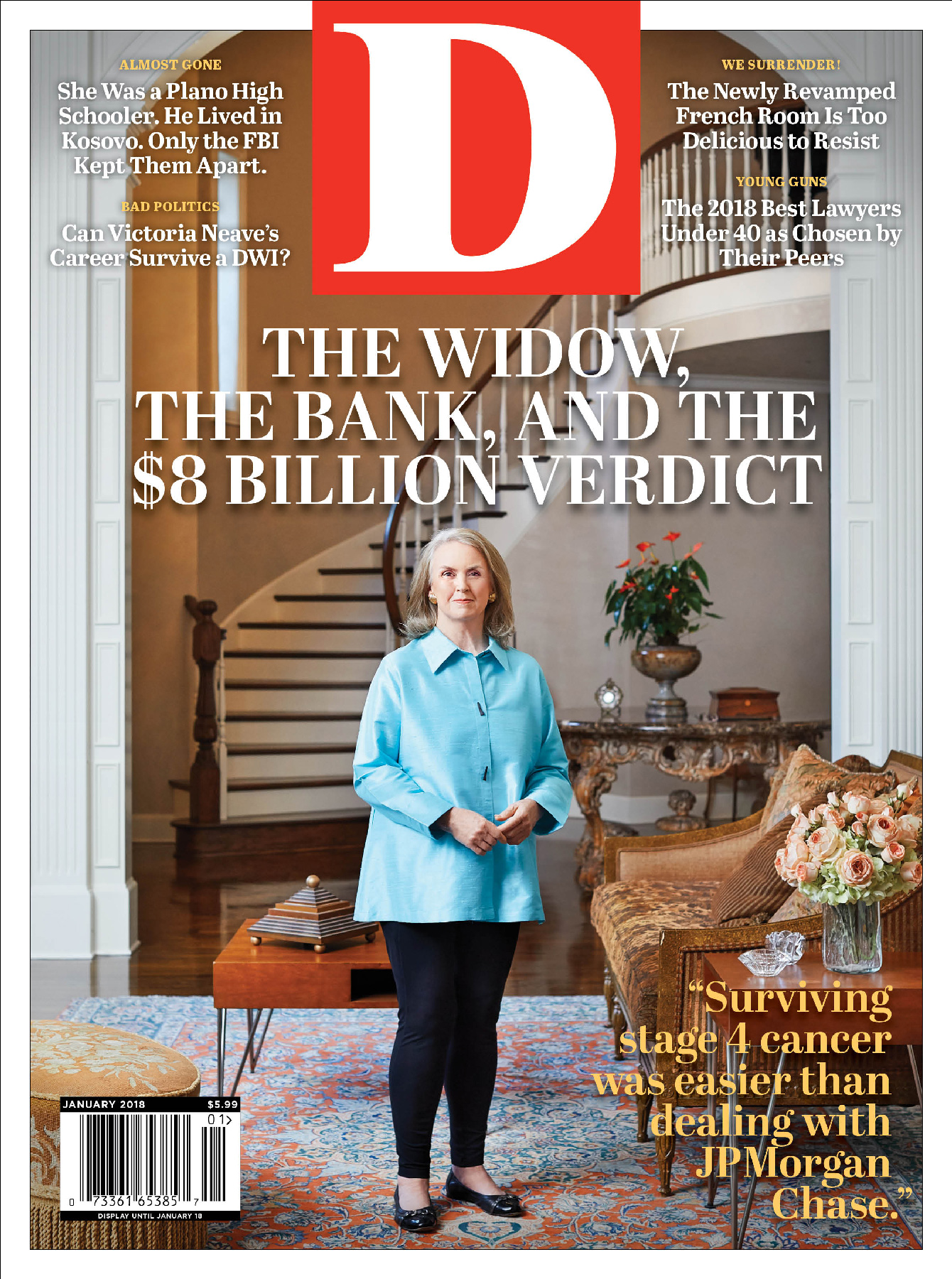 D-Magazine January 01, 2018 Issue Cover