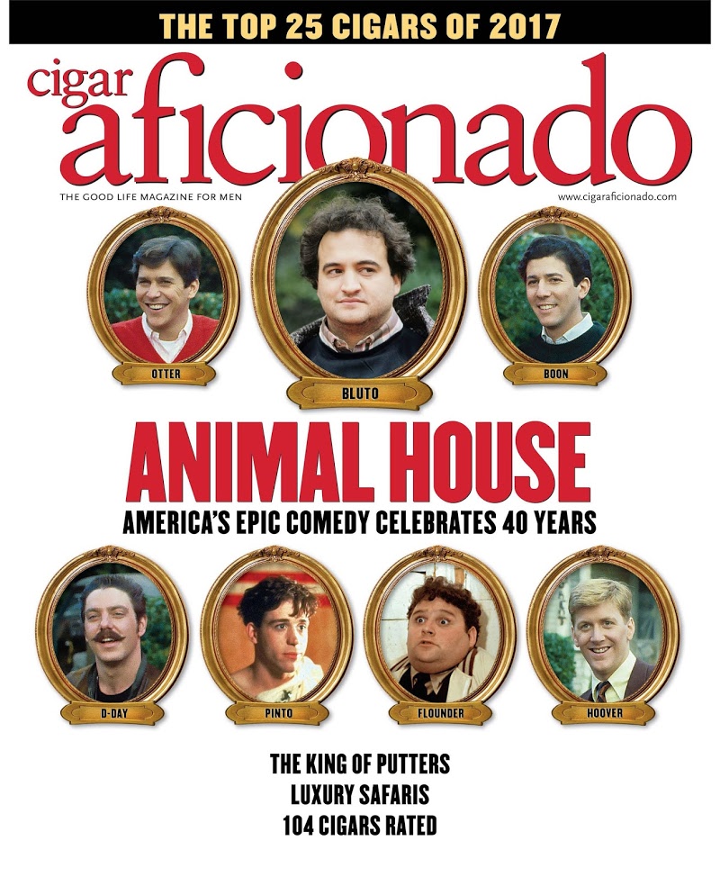 Cigar-Aficionado January 01, 2018 Issue Cover