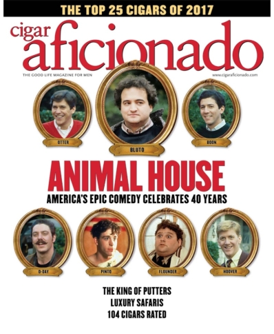 Cigar Aficionado January 01, 2018 Issue Cover