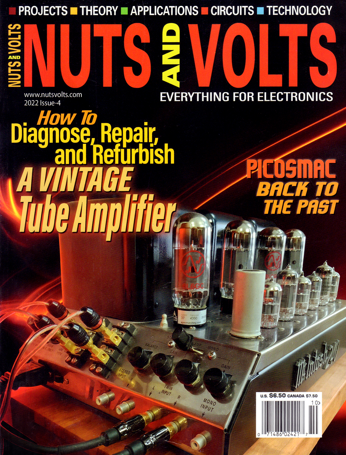 Nuts-and-Volts July 01, 2022 Issue Cover