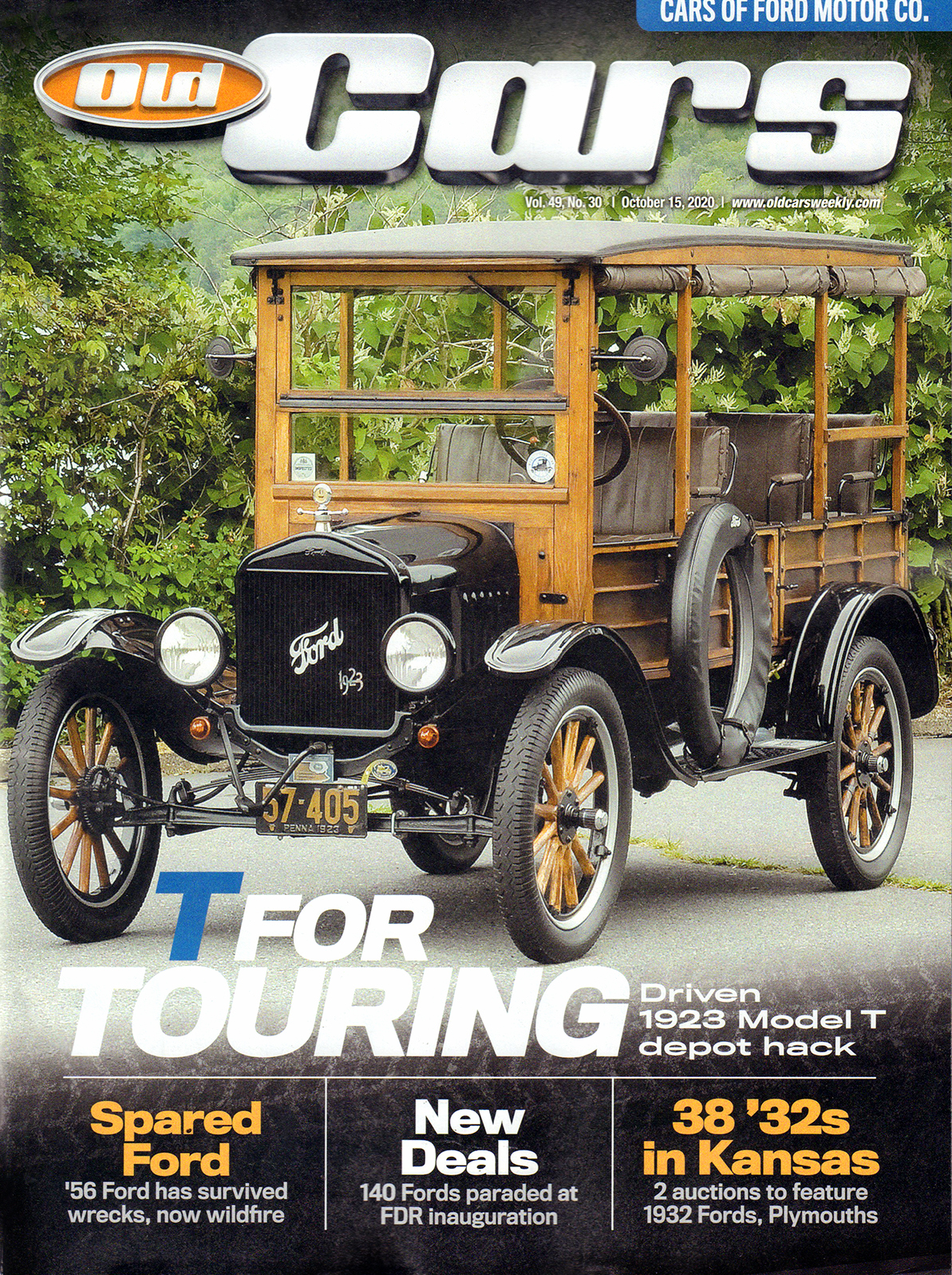 Old-Cars October 15, 2020 Issue Cover