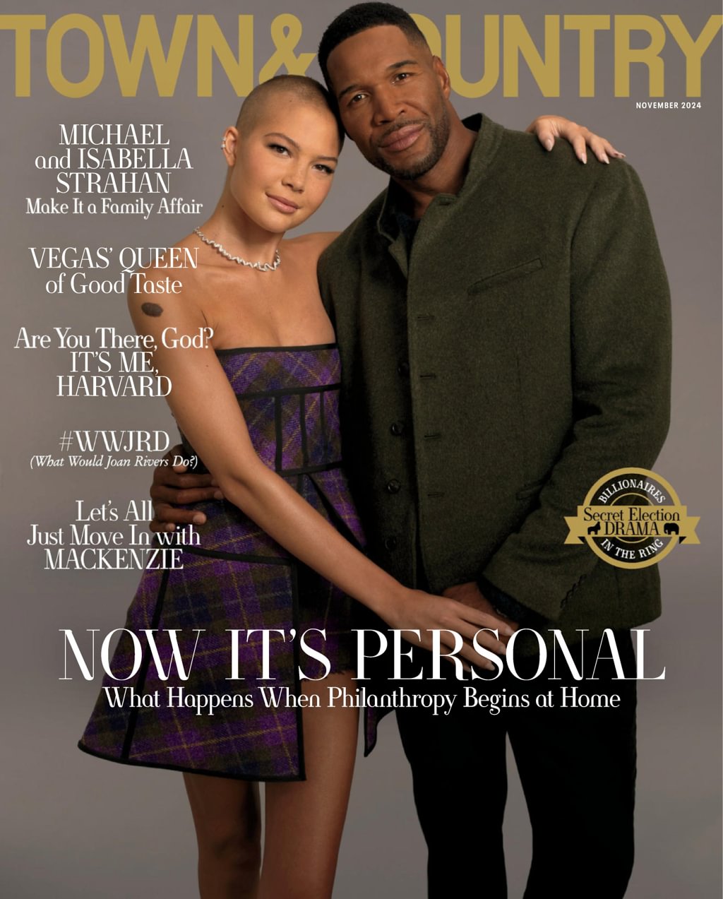 Town-and-Country November 01, 2024 Issue Cover