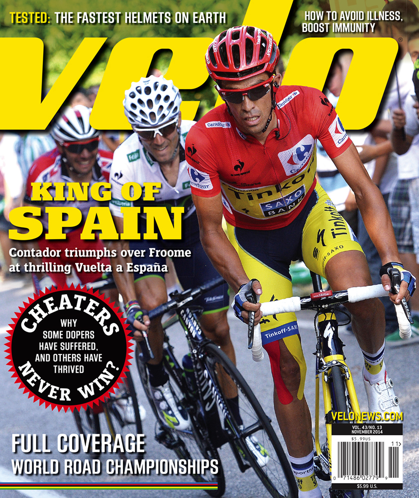 VeloNews November 01, 2014 Issue Cover
