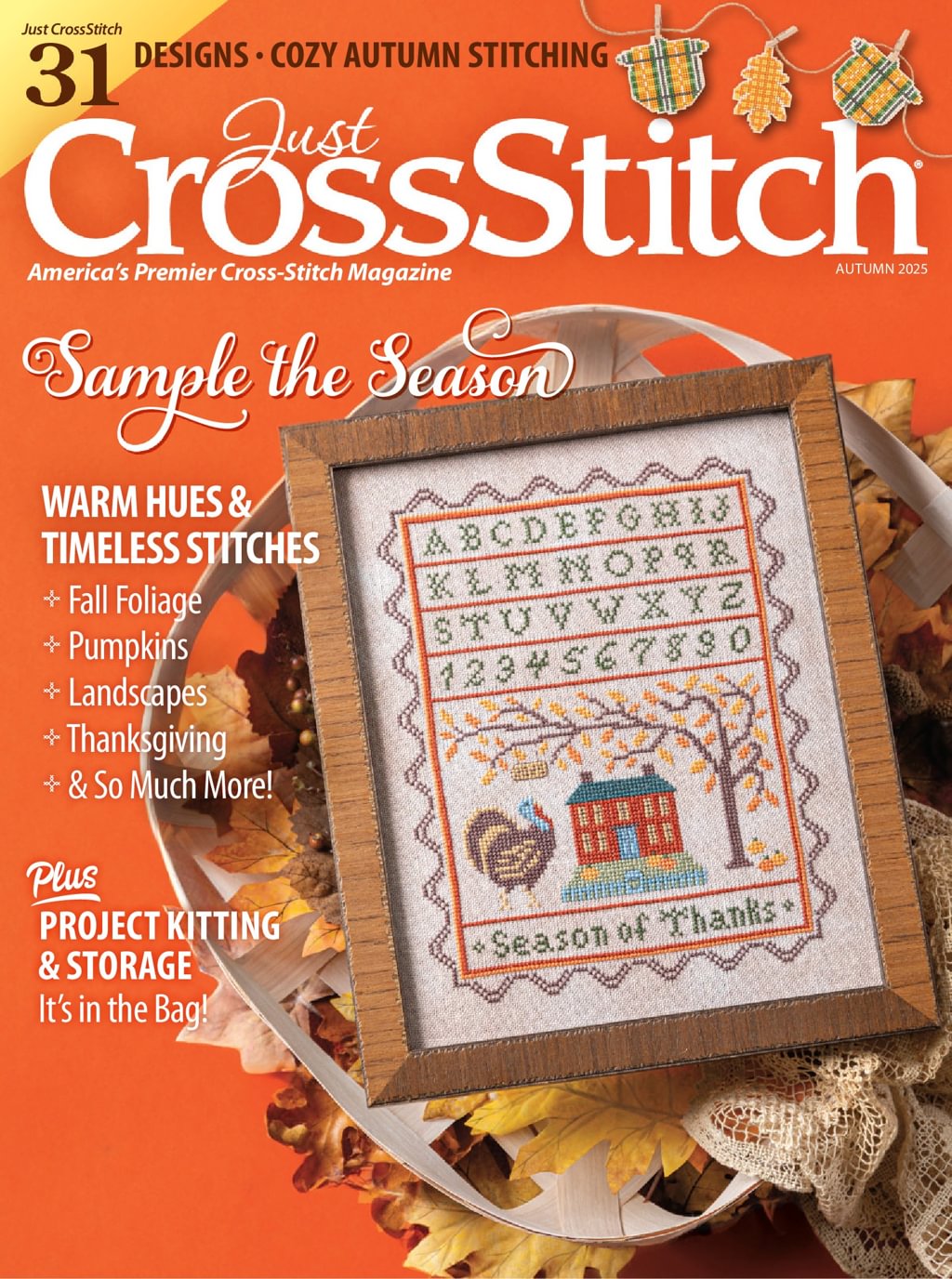 Just-CrossStitch September 01, 2025 Issue Cover