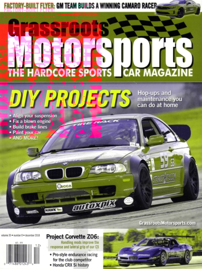 Grassroots Motorsports December 01, 2018 Issue Cover