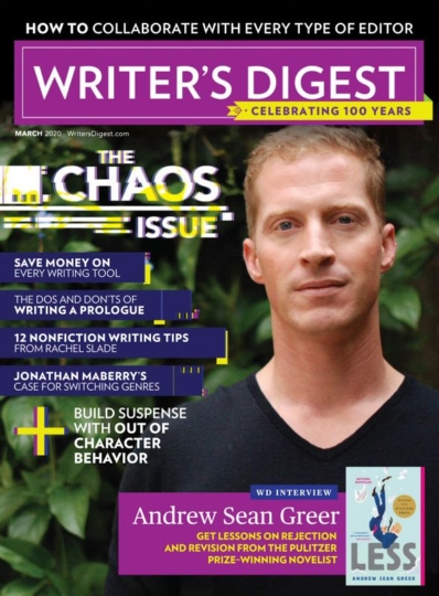 Writer's Digest March 01, 2020 Issue Cover