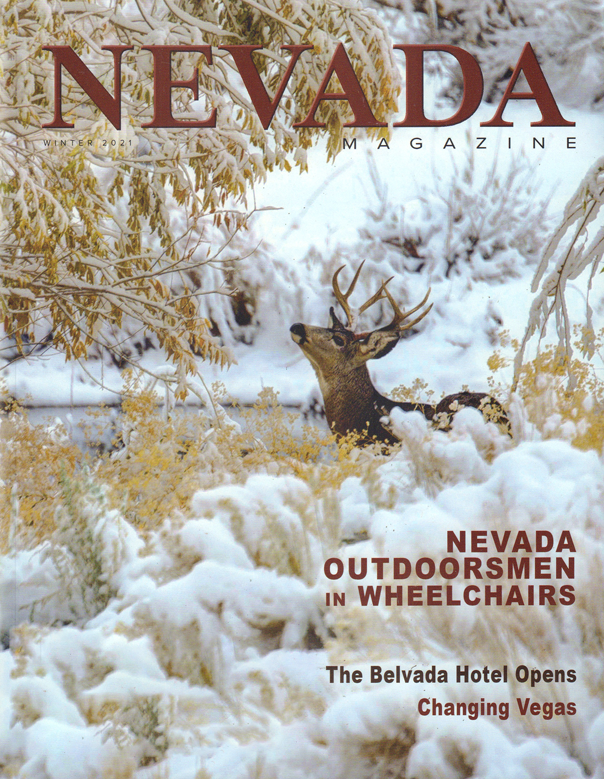 Nevada-Magazine January 01, 2021 Issue Cover