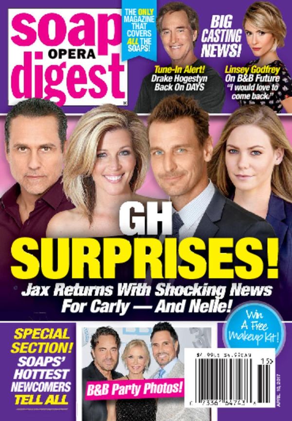 Soap-Opera-Digest April 10, 2017 Issue Cover
