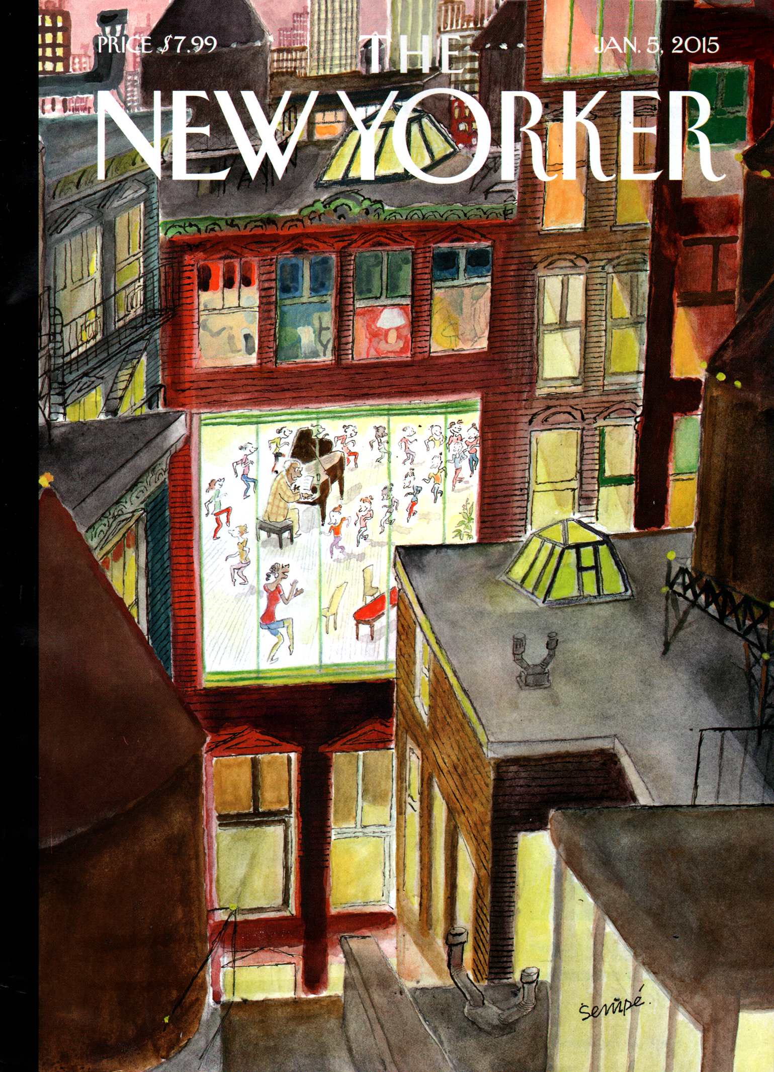 The-New-Yorker January 05, 2015 Issue Cover