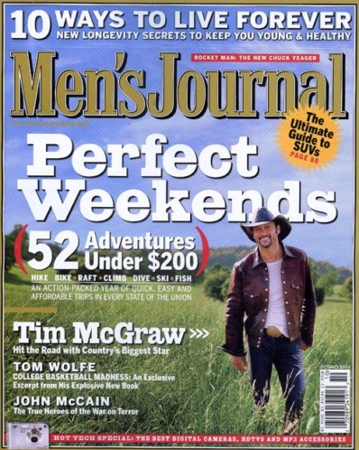 Men's Journal September 08, 2004 Issue Cover