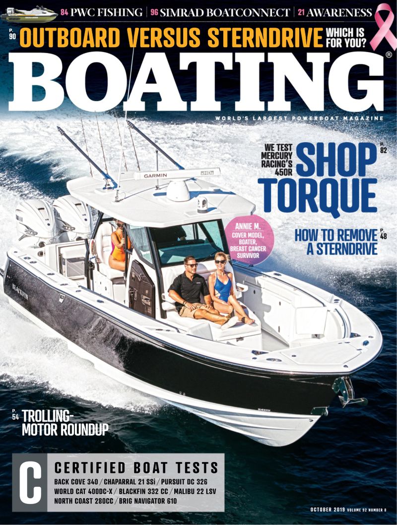 Boating October 01, 2019 Issue Cover