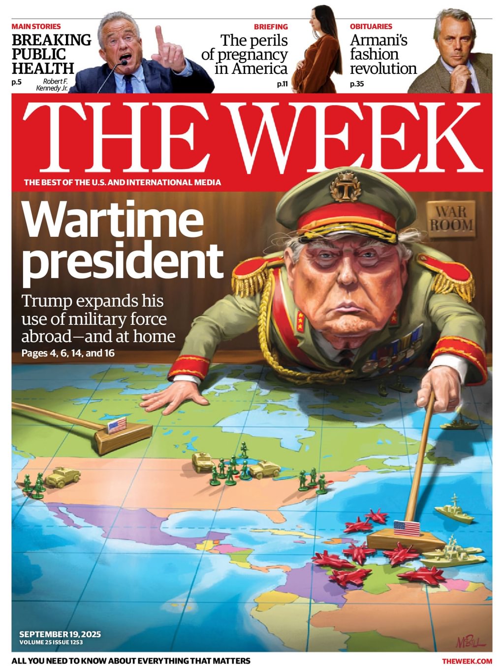 The-Week September 19, 2025 Issue Cover