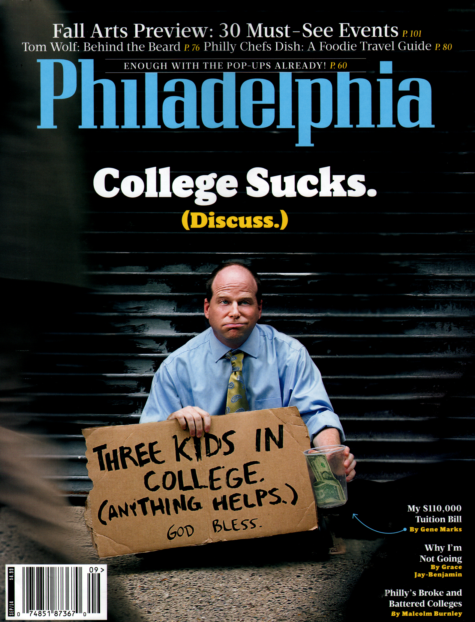 Philadelphia-Magazine September 01, 2014 Issue Cover