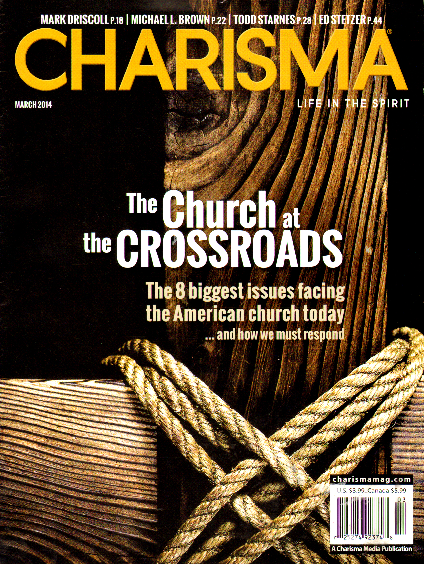Charisma March 01, 2014 Issue Cover