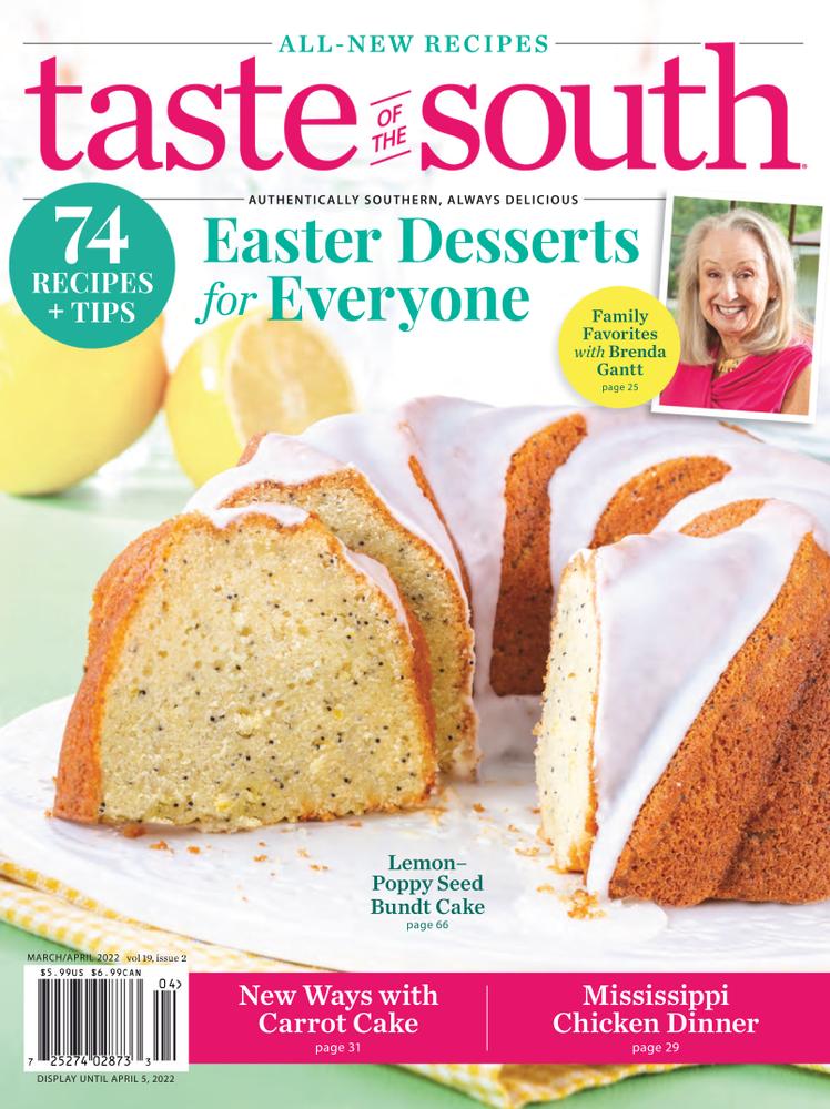 Taste-of-the-South March 01, 2022 Issue Cover