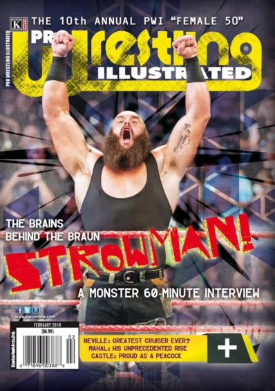 Pro Wrestling Illustrated February 01, 2018 Issue Cover