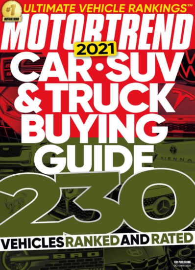 Motor Trend October 01, 2020 Issue Cover