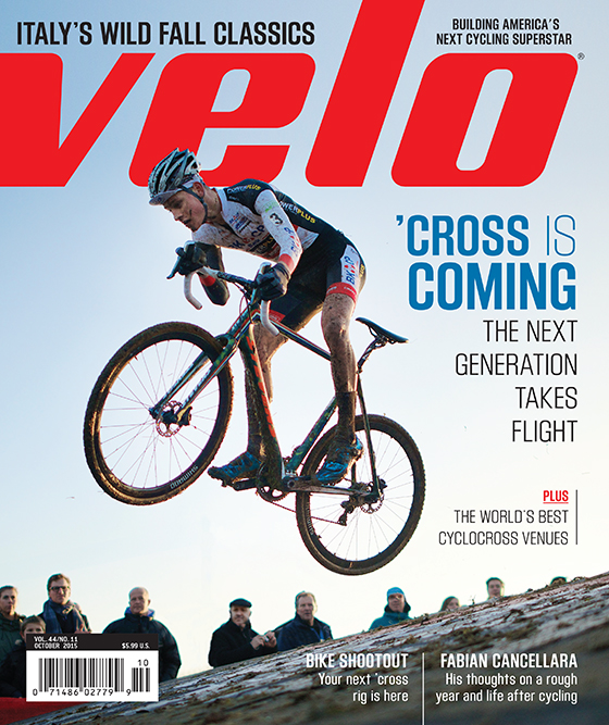 VeloNews October 01, 2015 Issue Cover