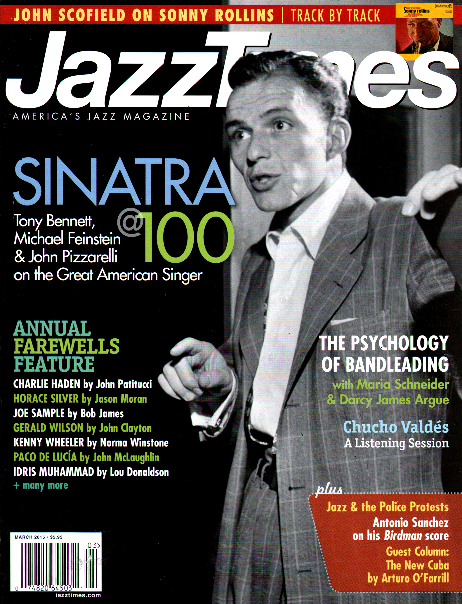 JazzTimes March 01, 2015 Issue Cover