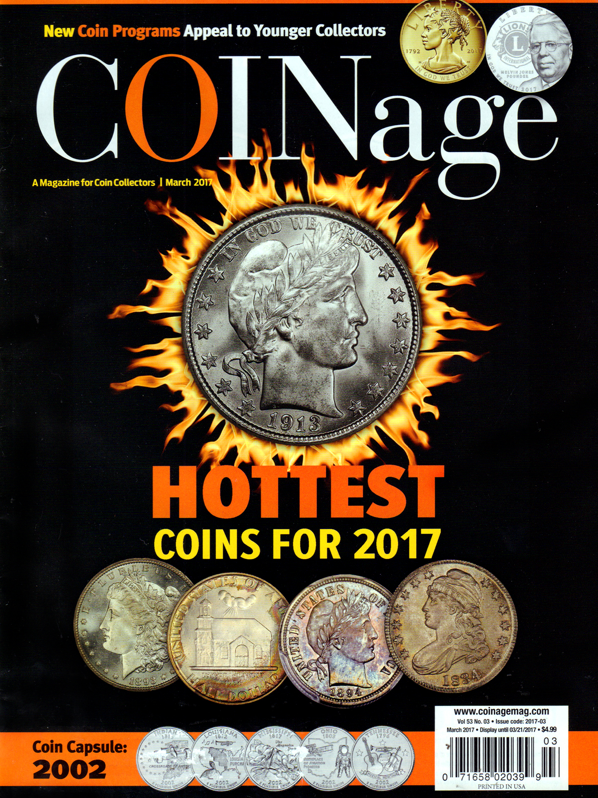 Coinage March 01, 2017 Issue Cover