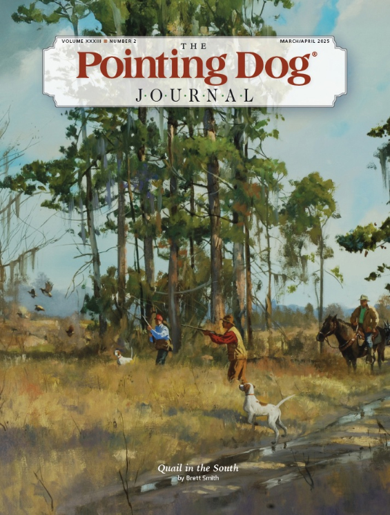 The-Pointing-Dog-Journal March 01, 2025 Issue Cover