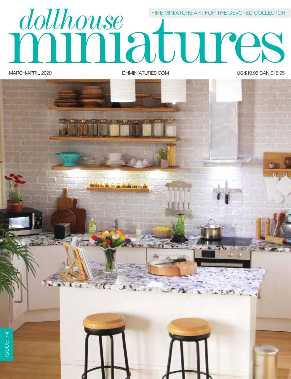 Dollhouse-Miniatures March 01, 2020 Issue Cover