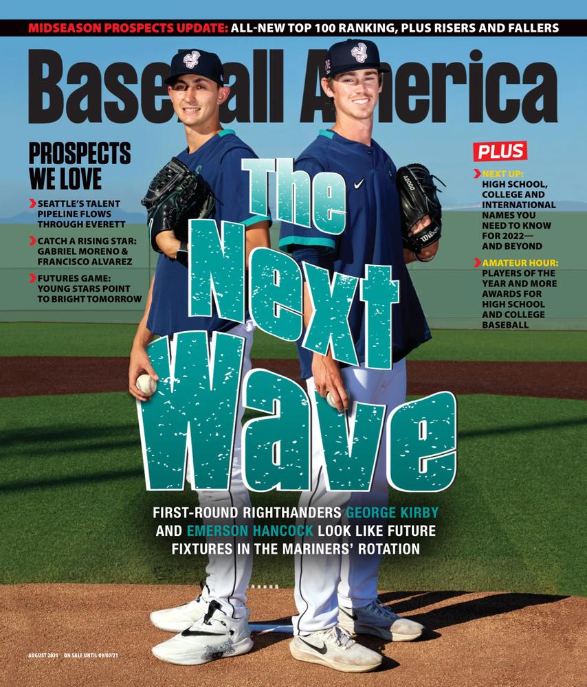Baseball-America August 01, 2021 Issue Cover