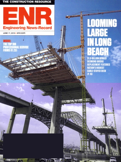 Engineering News Record June 17, 2019 Issue Cover