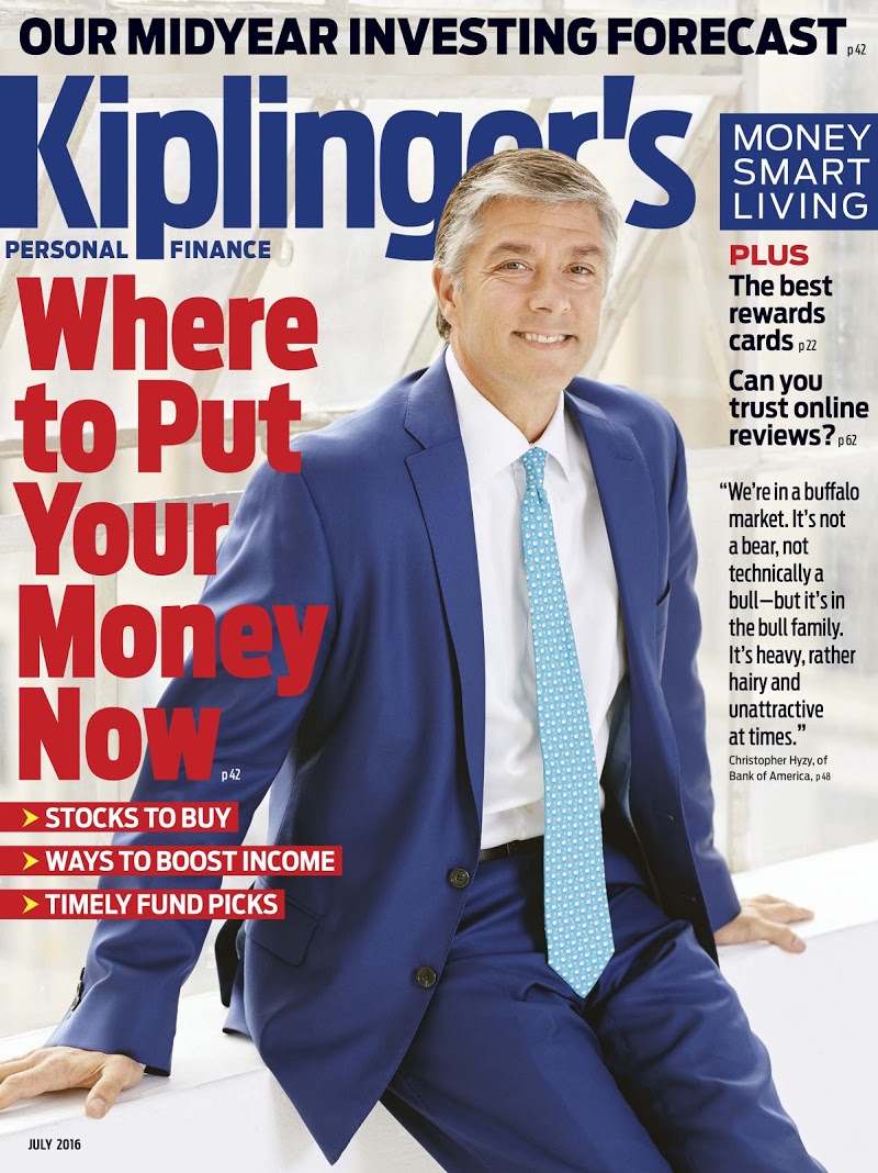 Kiplingers-Personal-Finance July 01, 2016 Issue Cover