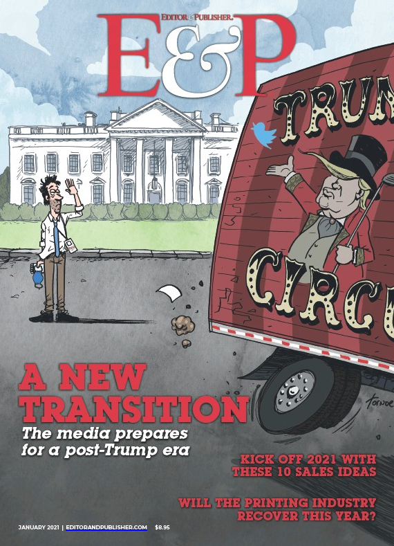 Editor-and-Publisher January 01, 2021 Issue Cover