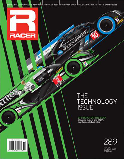 Racer November 01, 2017 Issue Cover