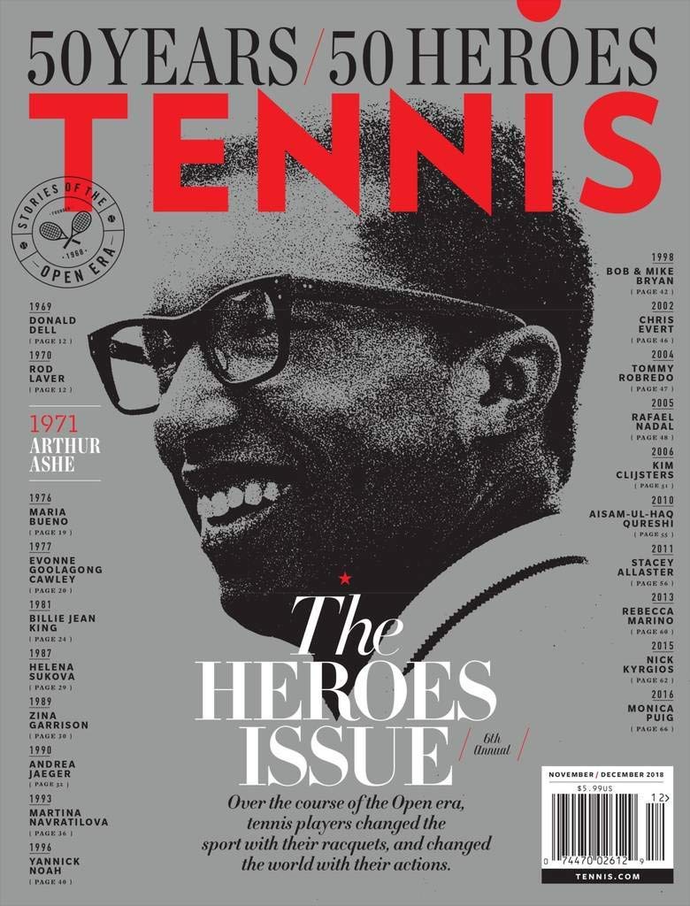 Tennis-Magazine November 01, 2018 Issue Cover
