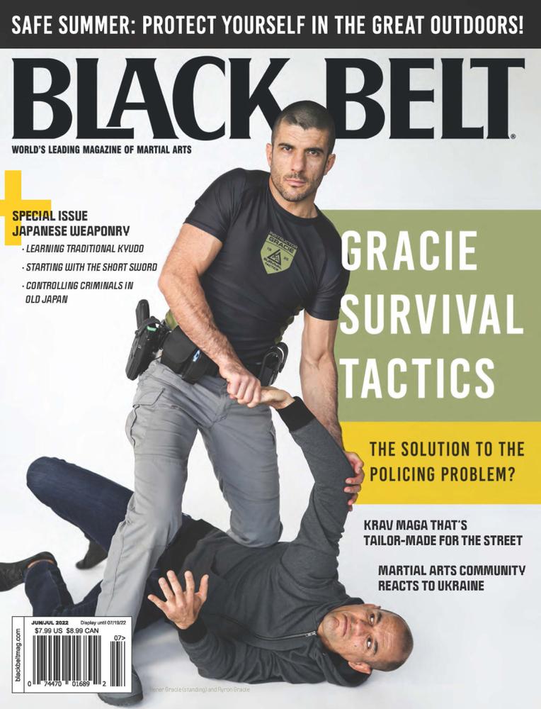 Black-Belt-Magazine June 01, 2022 Issue Cover