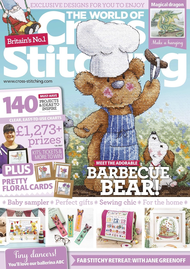 The-World-of-Cross-Stitching September 01, 2018 Issue Cover