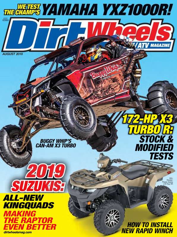 Dirt-Wheels August 01, 2018 Issue Cover