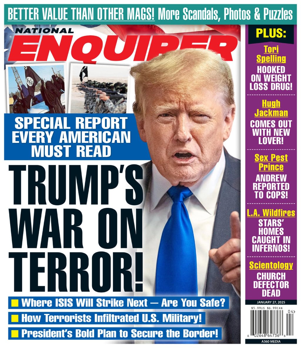 national-enquirer January 27, 2025 Issue Cover