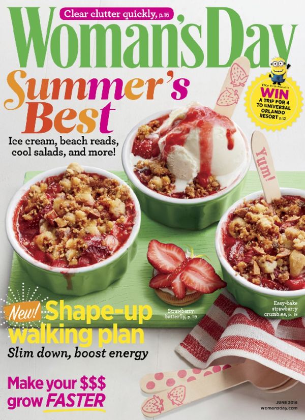 Womans-Day June 01, 2016 Issue Cover