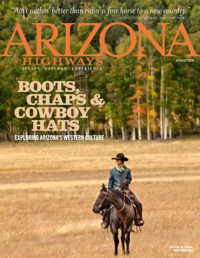 Arizona Highways August 01, 2018 Issue Cover