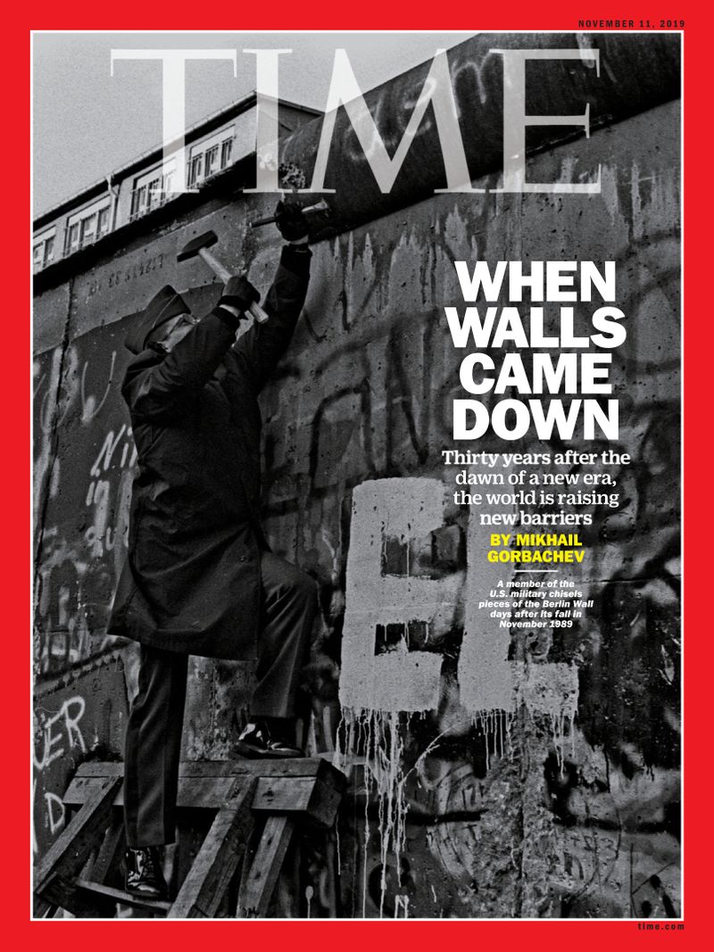Time November 11, 2019 Issue Cover