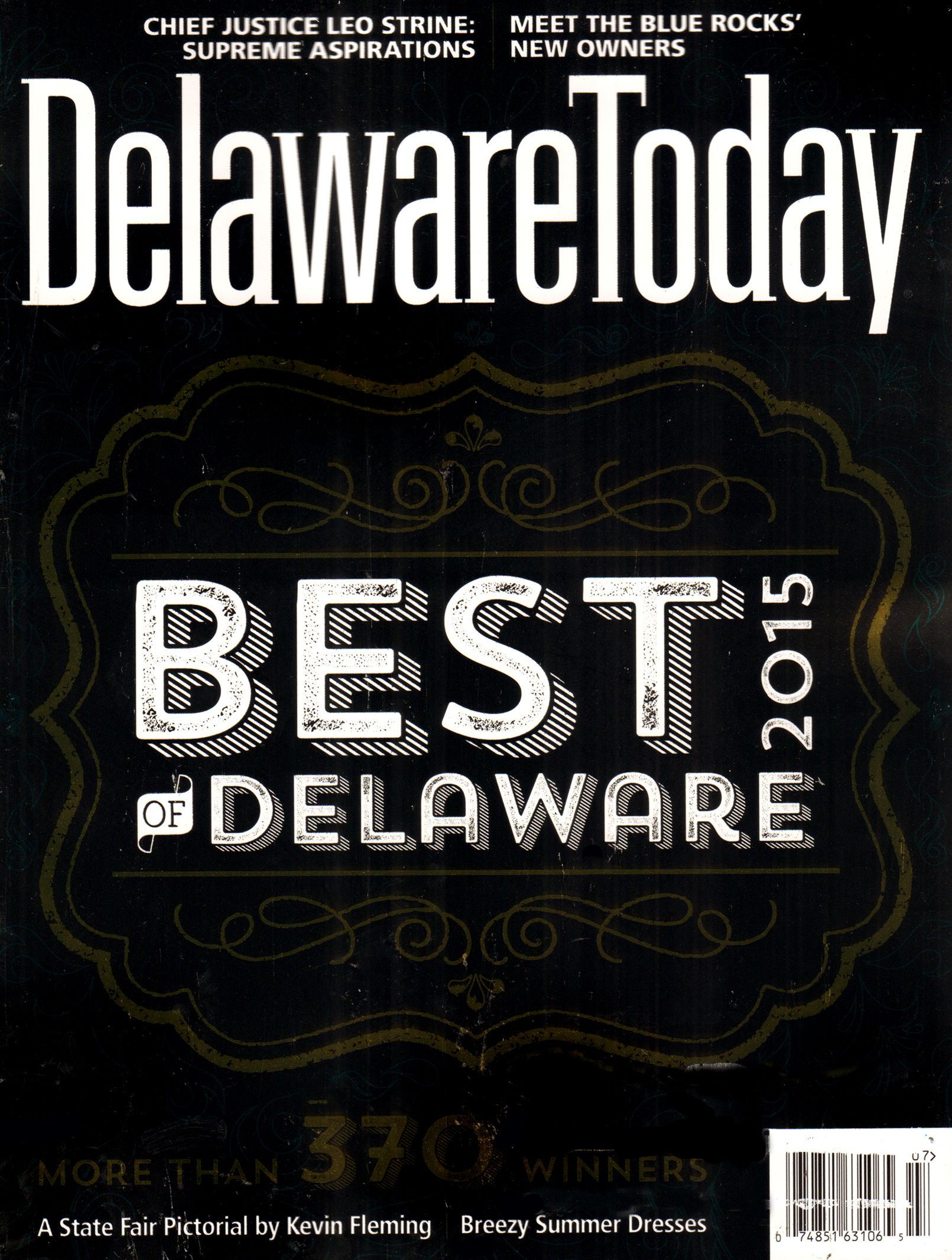 Delaware-Today July 01, 2015 Issue Cover