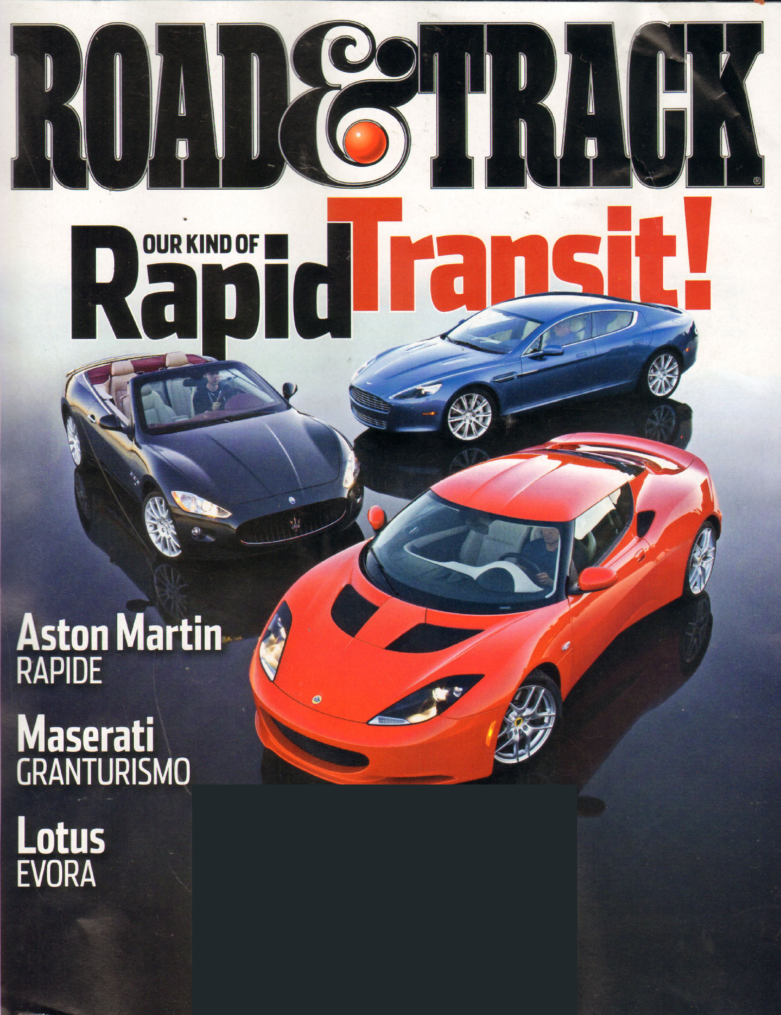 Road-and-Track September 01, 2010 Issue Cover
