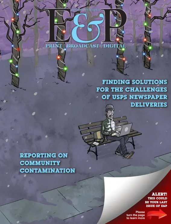 Editor-and-Publisher December 01, 2024 Issue Cover