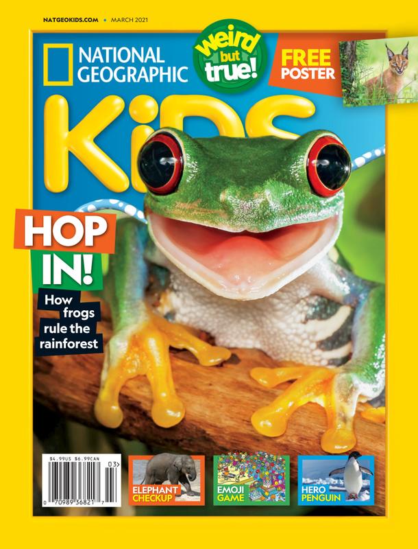 National-Geographic-Kids March 01, 2021 Issue Cover