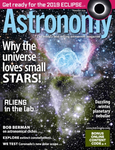Astronomy February 01, 2019 Issue Cover
