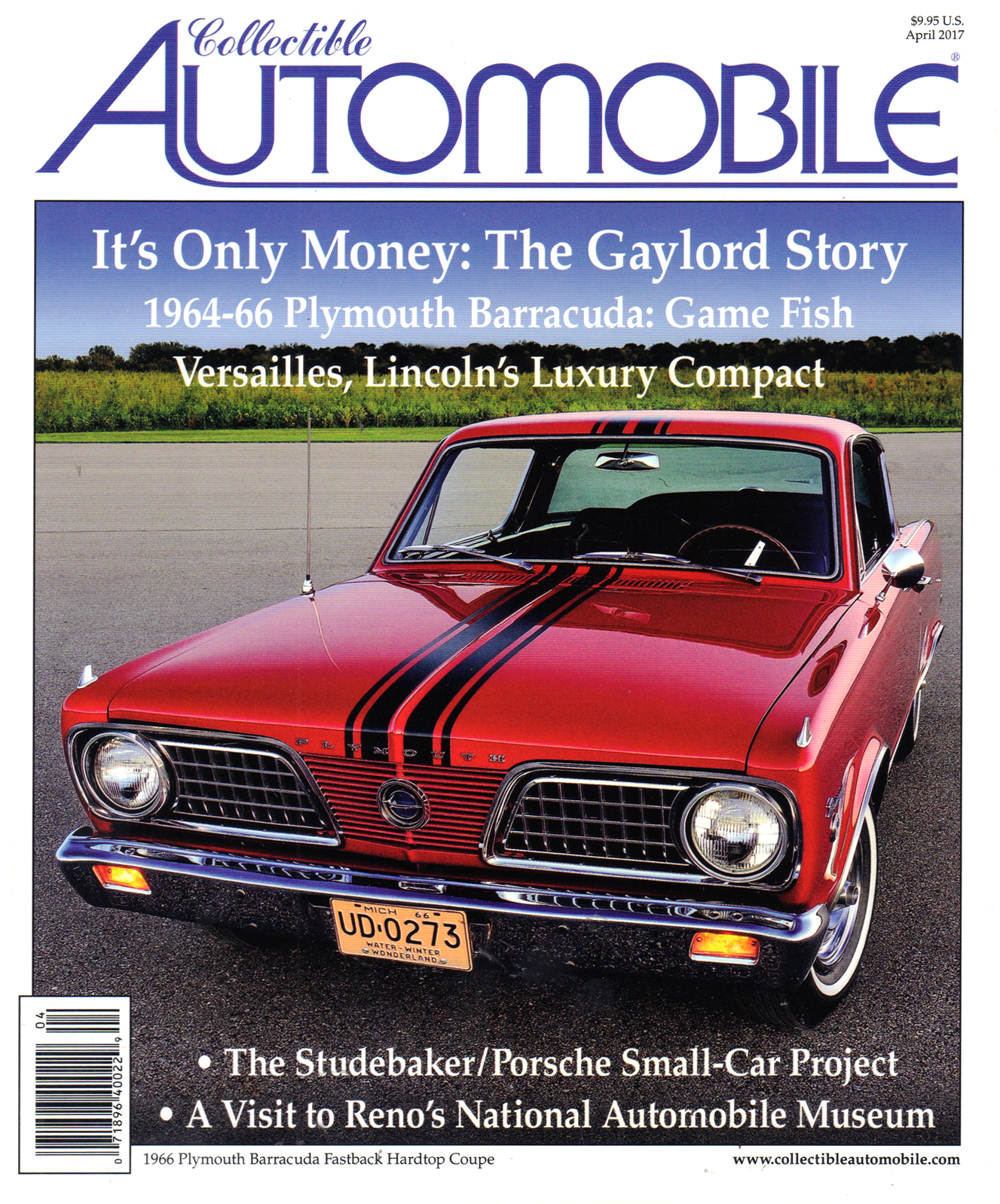 Collectible-Automobile April 01, 2017 Issue Cover