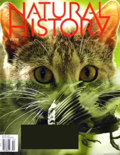 Natural History October 01, 2016 Issue Cover