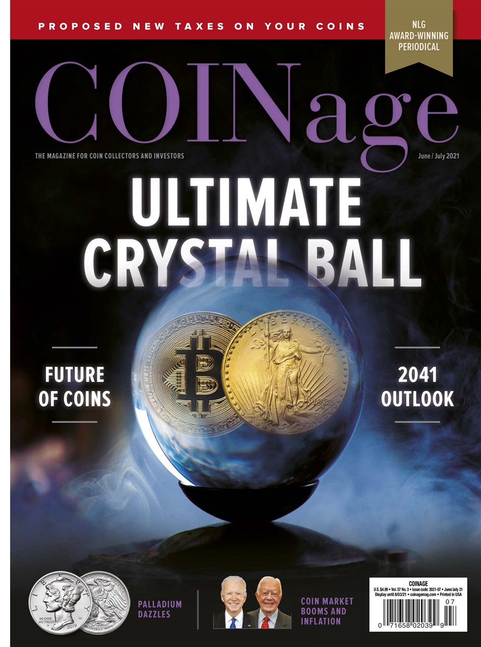 Coinage June 01, 2021 Issue Cover